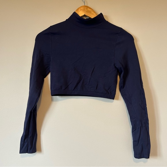 Free People Super Crop Seamless Turtleneck - Picture 4 of 4